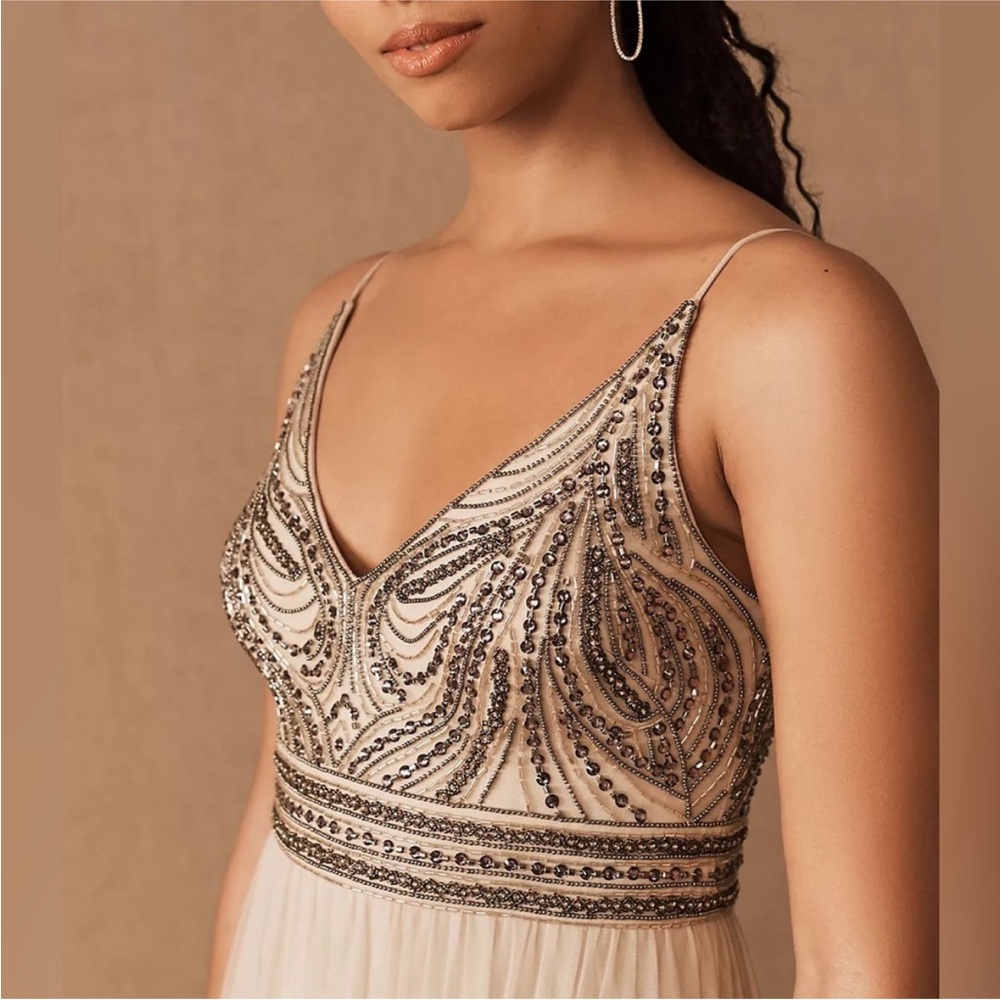 NWT Anthropologie BHLDN Vilette Dress Size 8 - Picture 2 of 11